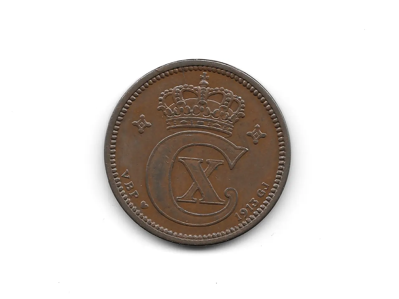 Billede 1 - C X ,5 øre, 1913