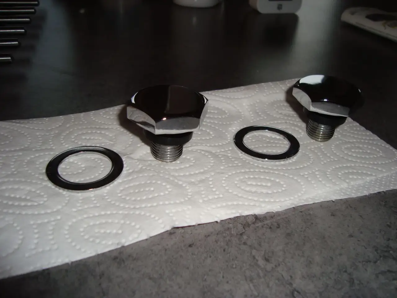 Billede 1 - Harley Davidson forgaffel topbolte