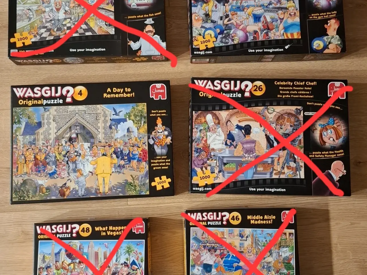 Billede 1 - Wasgij original puslespil