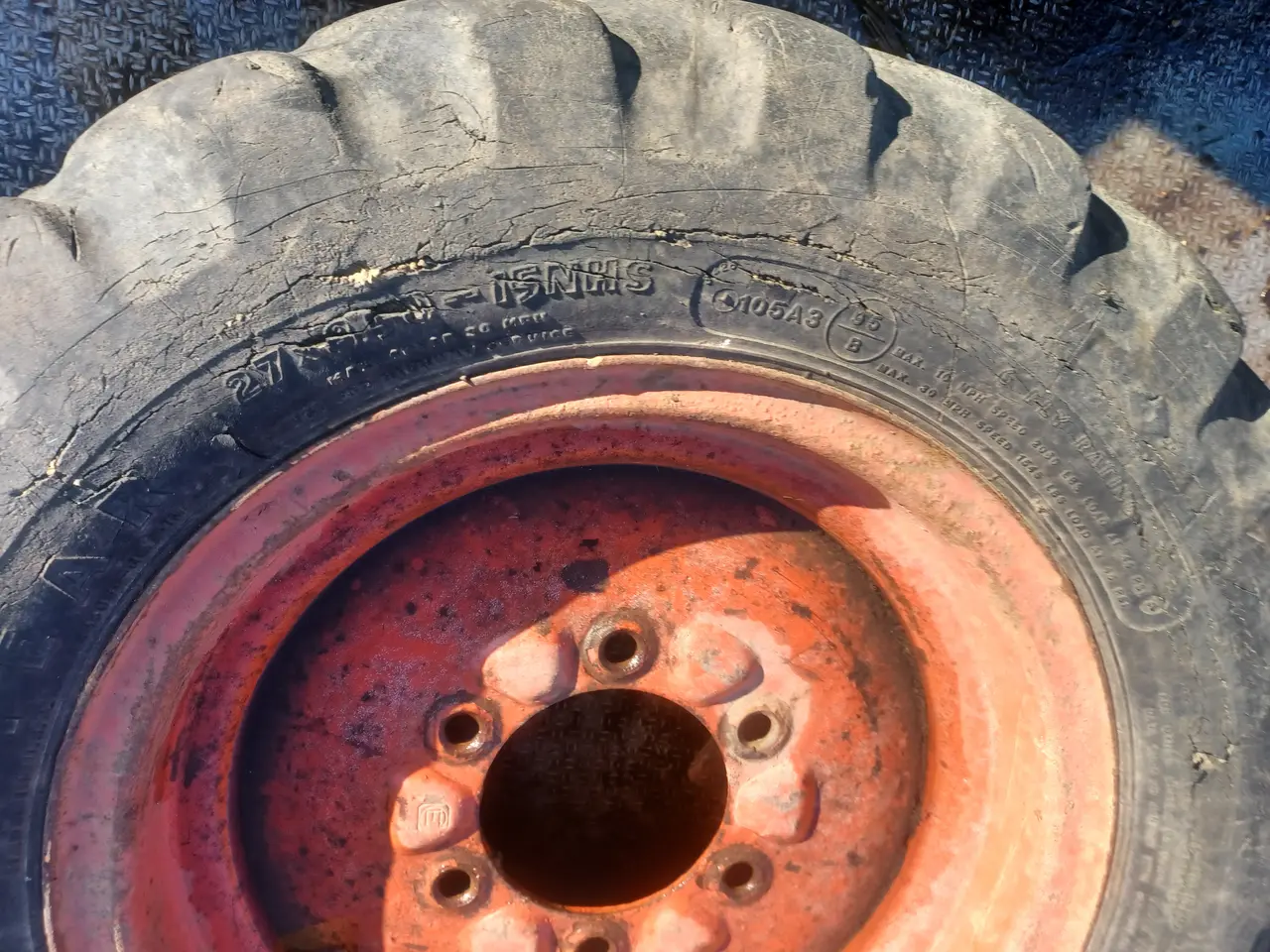 Billede 1 - Bobcat hjul 27 X8,50-15