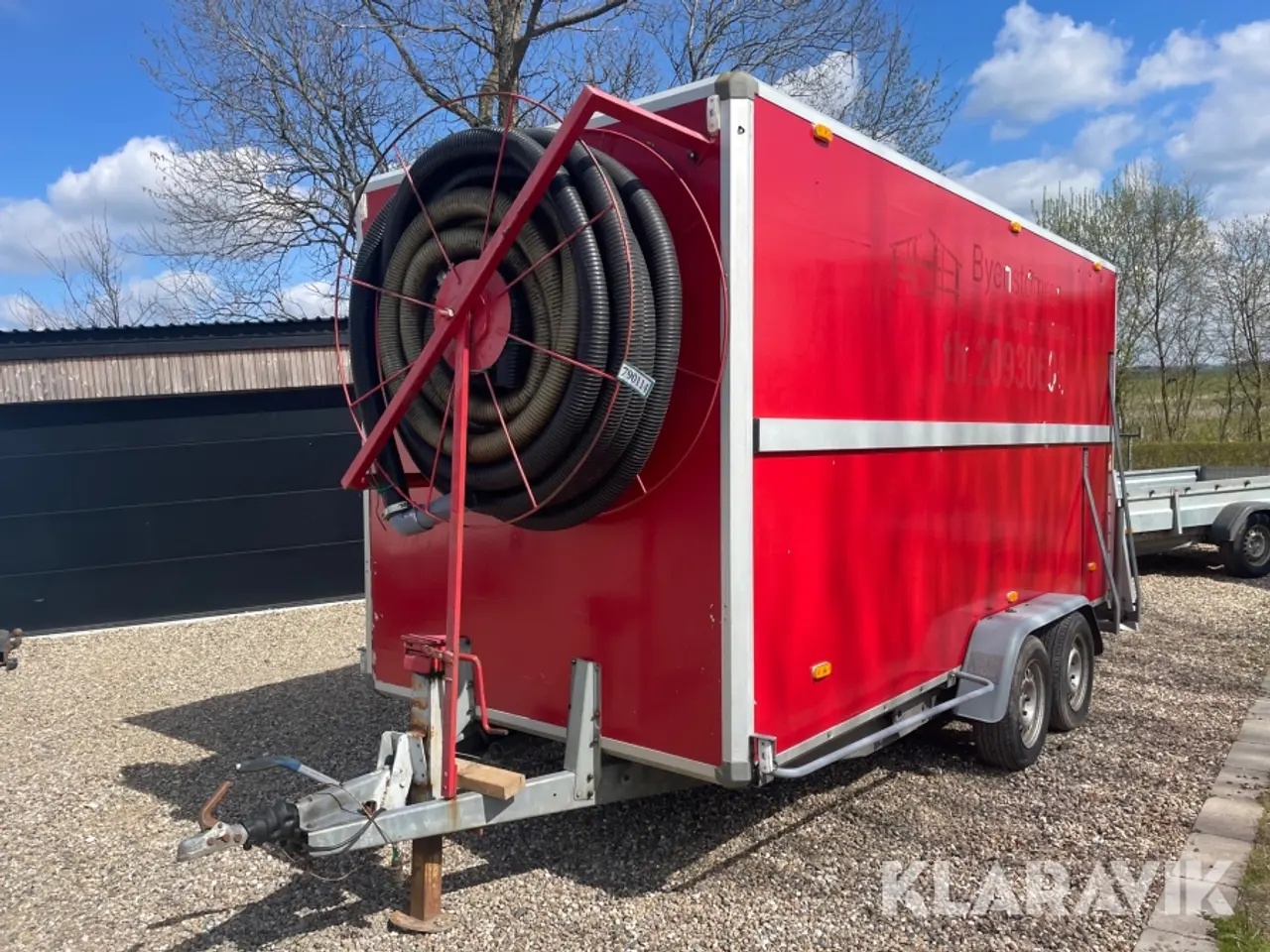 Billede 9 - Cargo trailer Variant med isoleringsmaskine