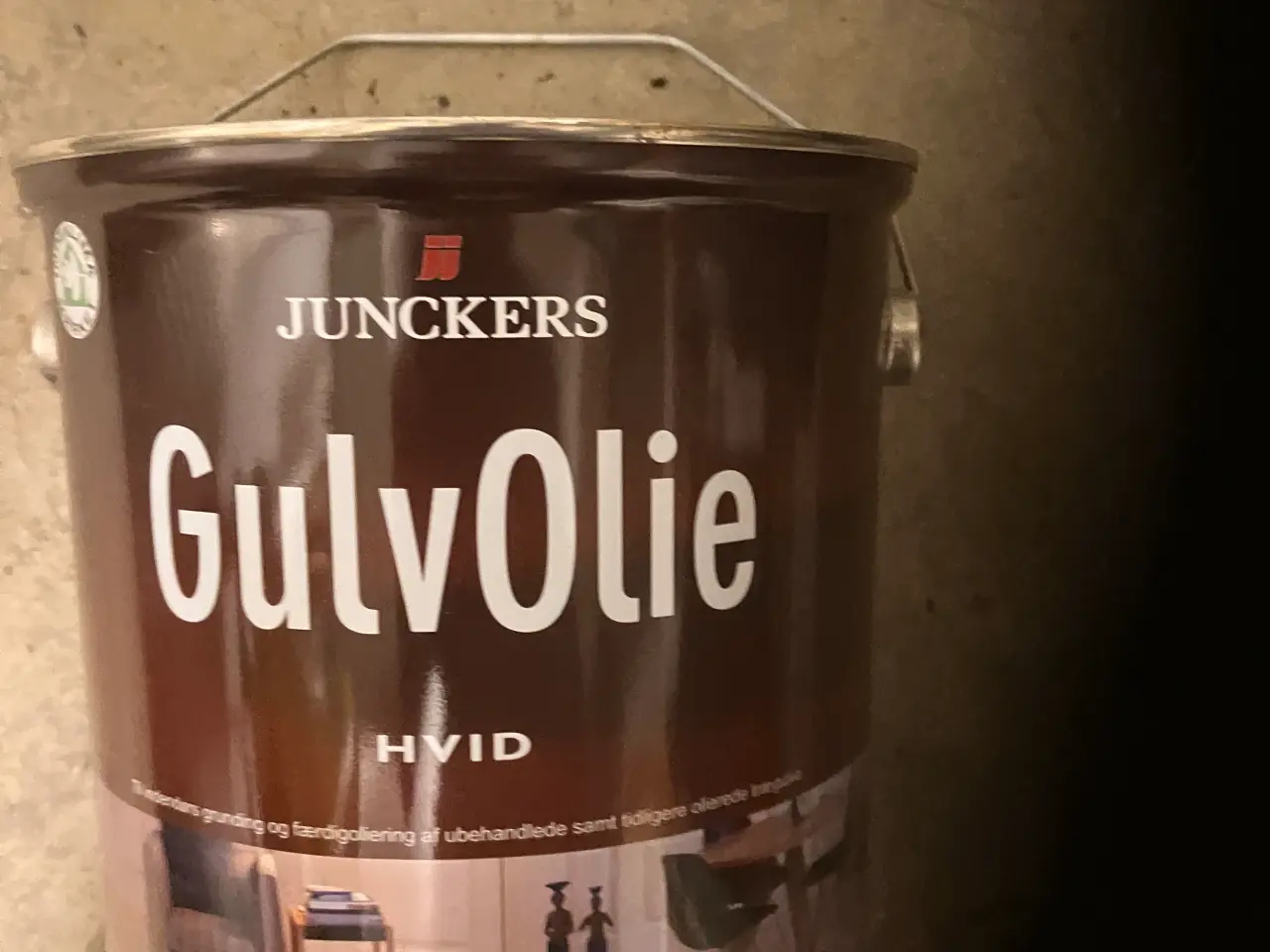 Billede 1 - Junckers gulvolie hvid
