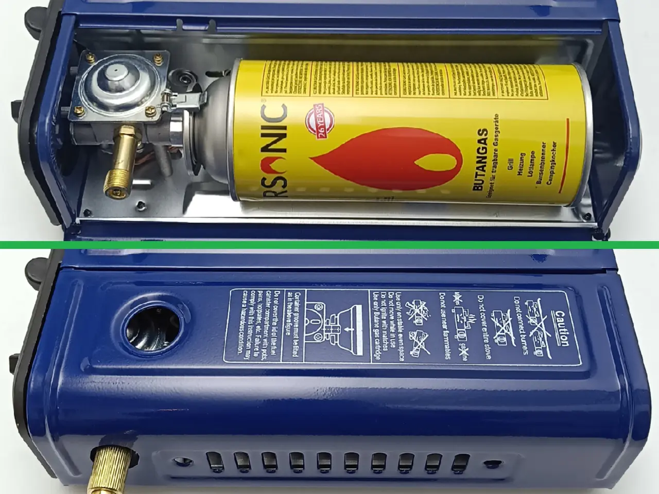 Billede 4 - NY! 2300W PREMIUM Gasblus + 2m Slange + Regulator