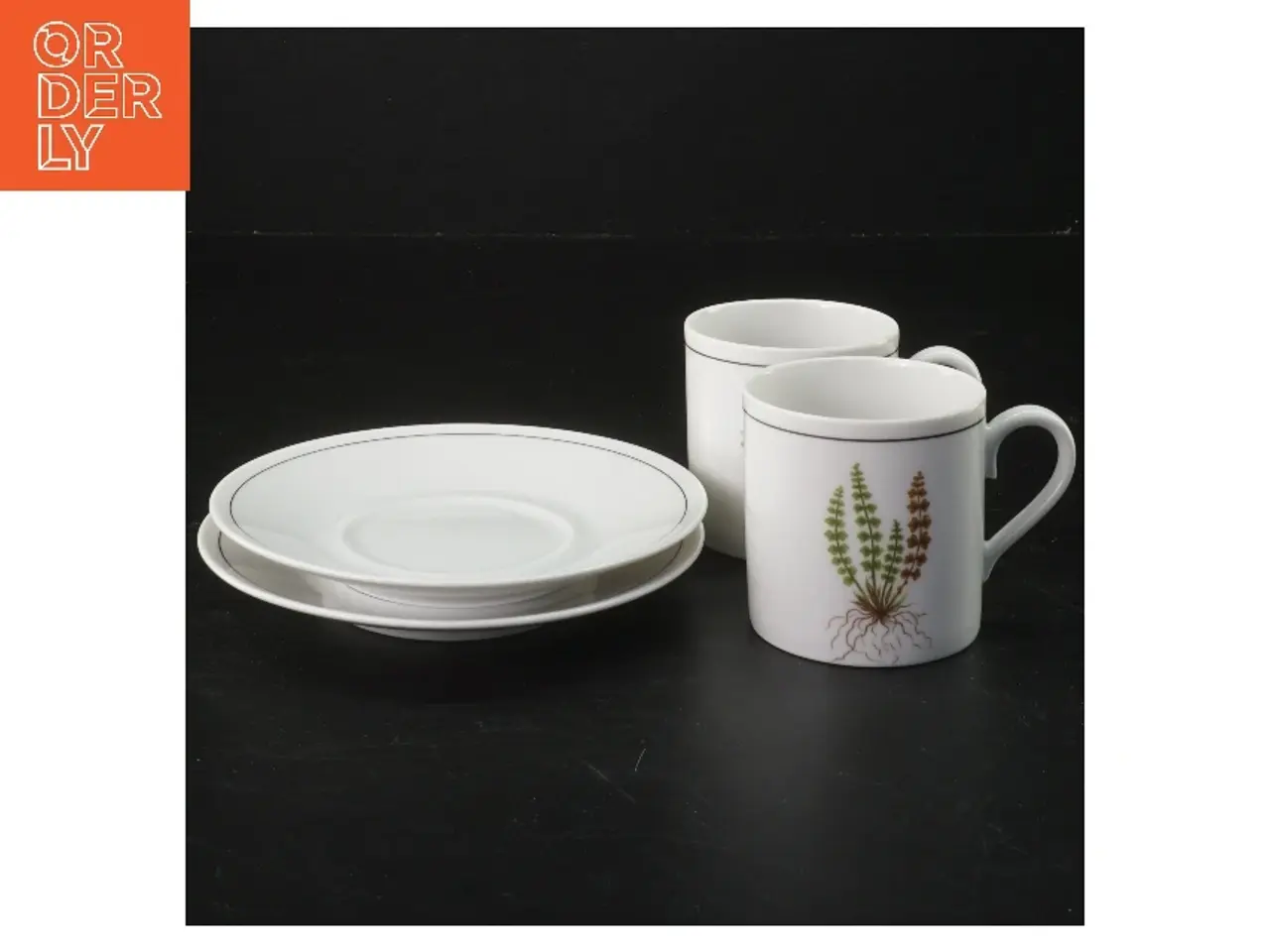 Billede 1 - Kaffekopper og underkopper fra Tirschenreuth (str. Ø 13xh7 cm)