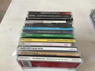 Blandet musik cd’er 