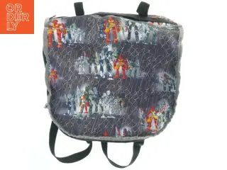 Børnerygsæk med rumprint (str. 30 x 28 cm)