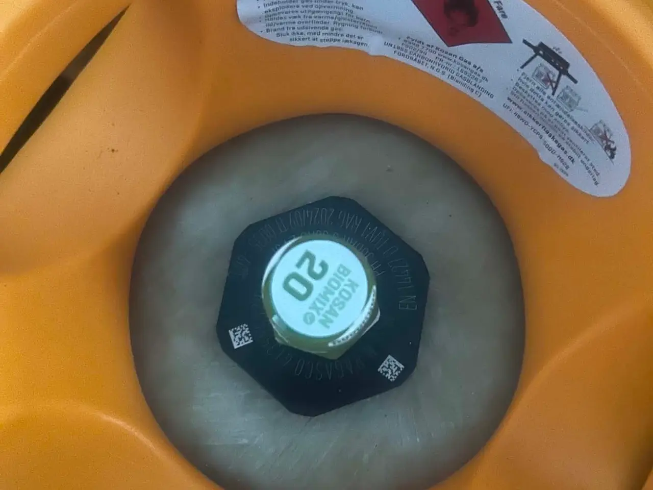 Billede 2 - 2 letvægts gasflasker