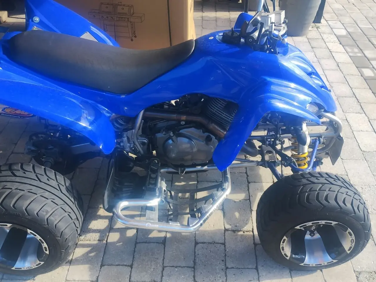 Billede 1 - Unik Yamaha Raptor 350 SE - Nysynet - vej ATV