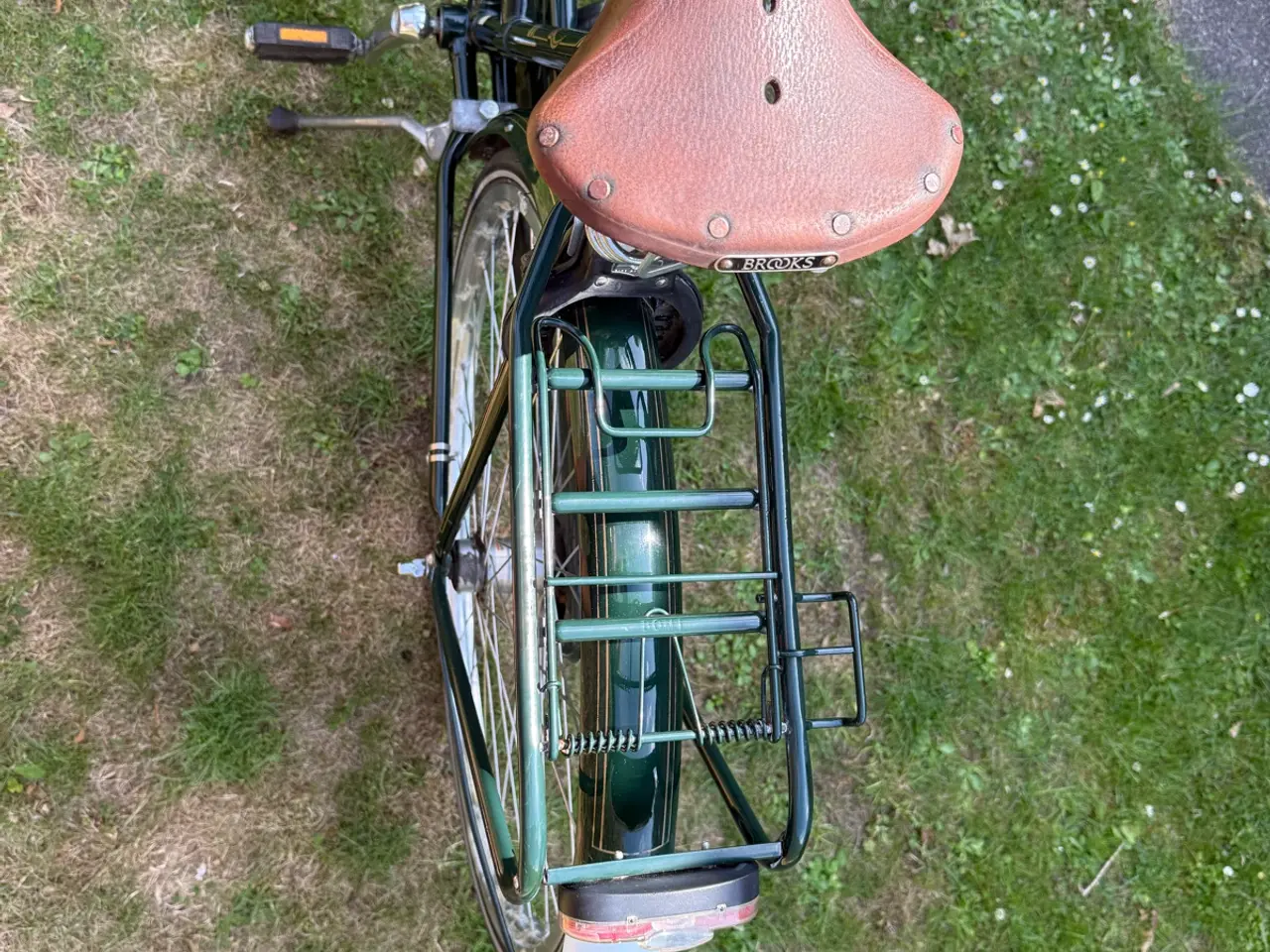 Billede 6 - Klassisk Tourist de Luxe, Raleigh i mørkegrøn