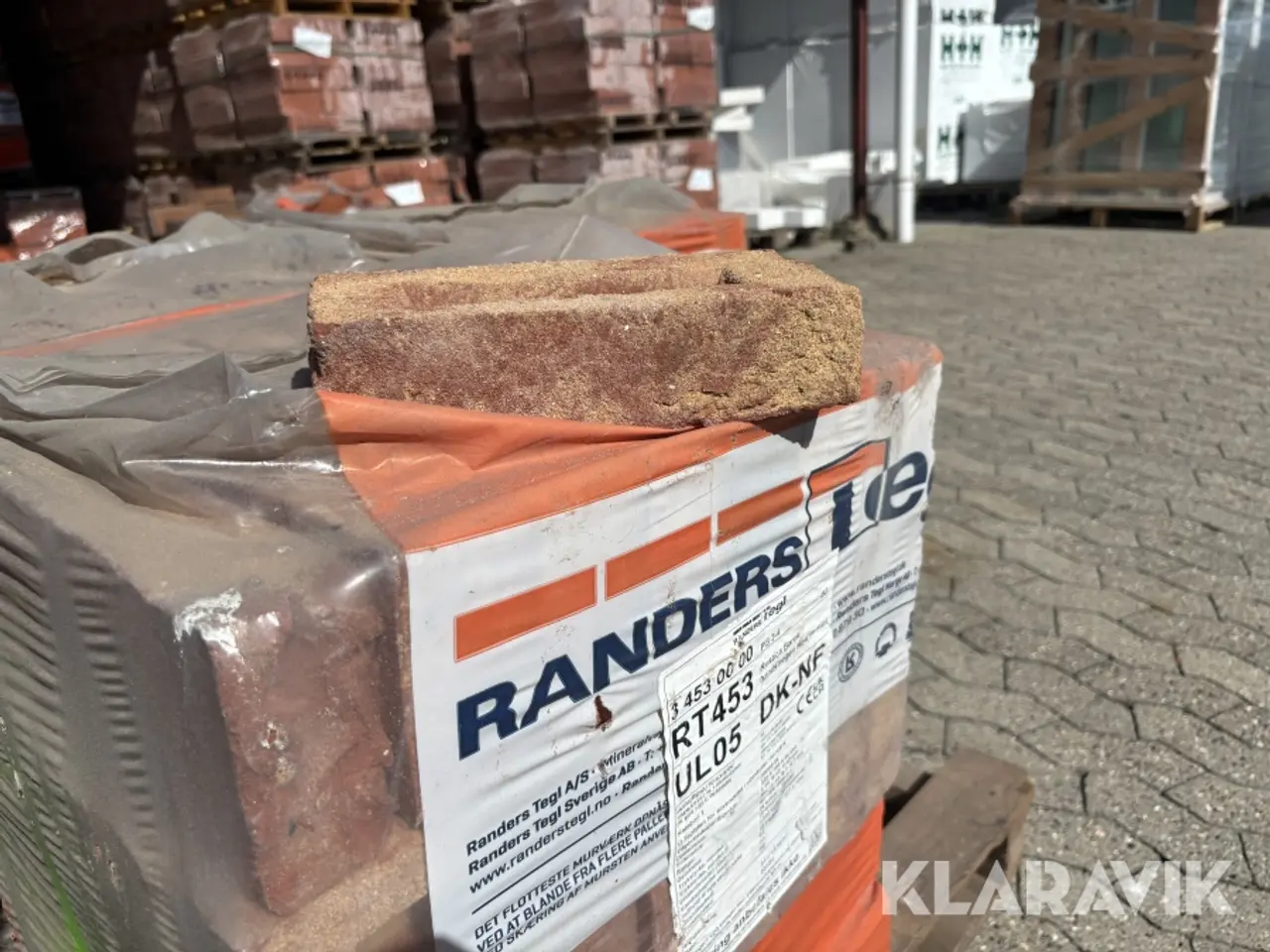 Billede 5 - Mursten Randers Tegl 2 typer, 15 hoveder / 1200 Styk