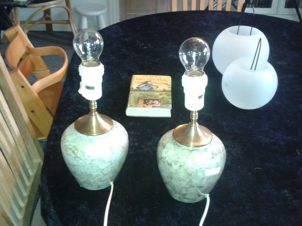 Billede 1 - marmor lampe