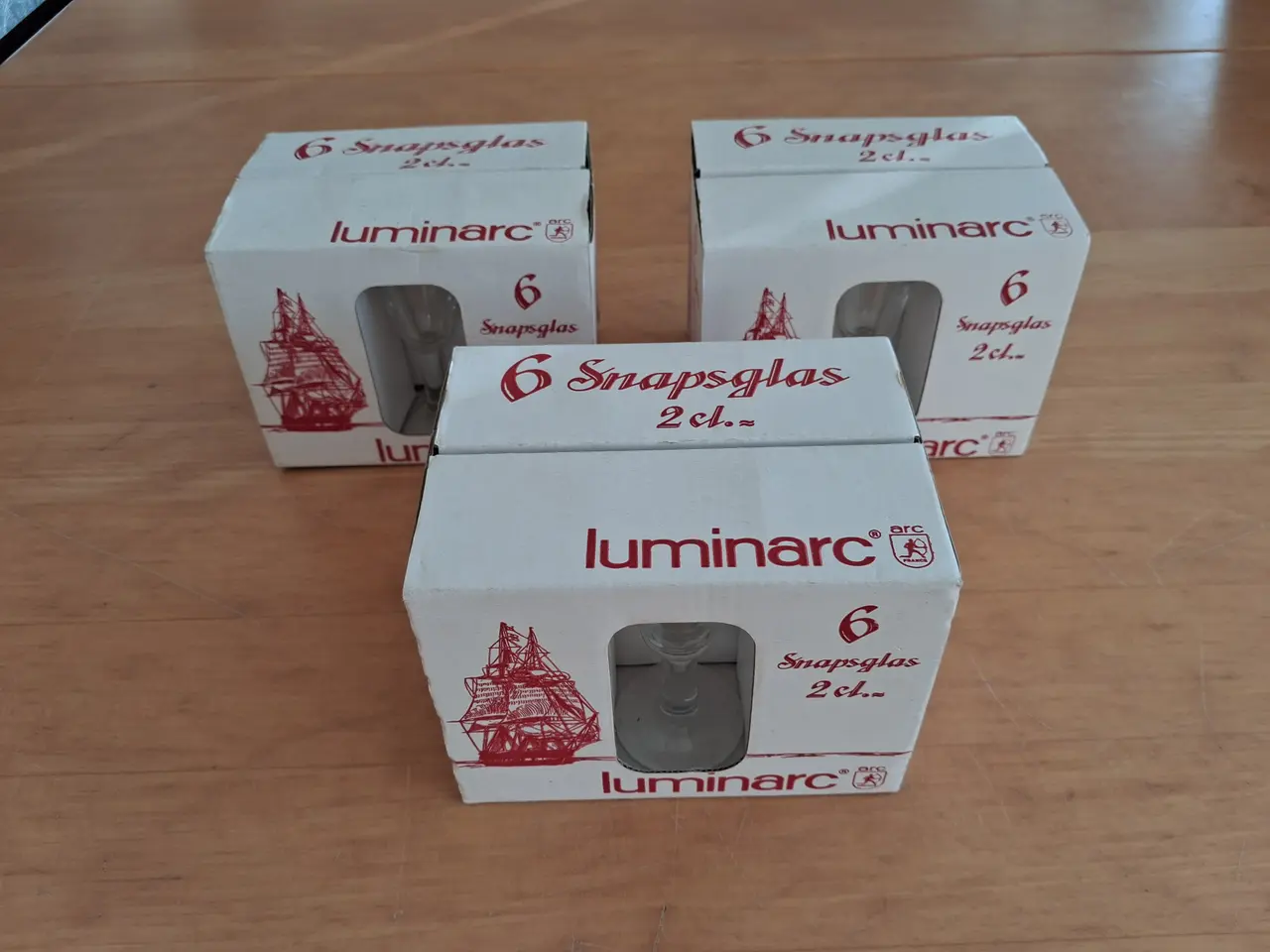 Billede 1 - Snapseglas, Luminarc