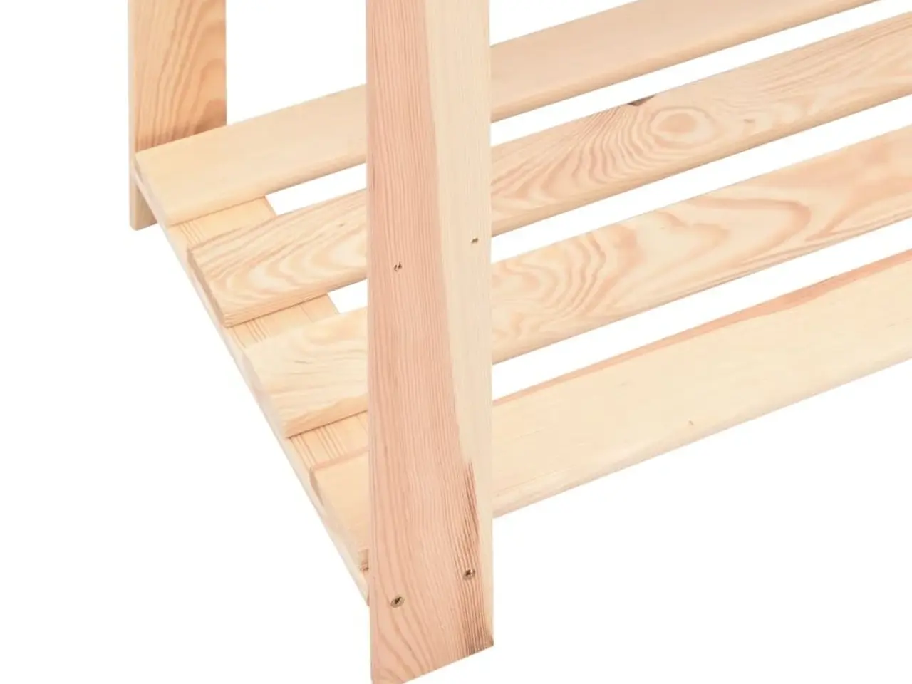 Billede 6 - Reol i 5 niveauer 80 x 38 x 170 cm massivt fyrretræ 250 kg