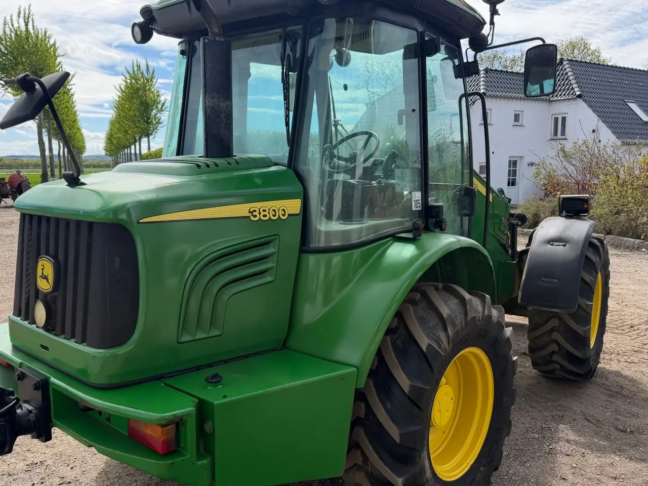Billede 3 - John Deere 3800 Flot teleskoplæsser med gode hjul