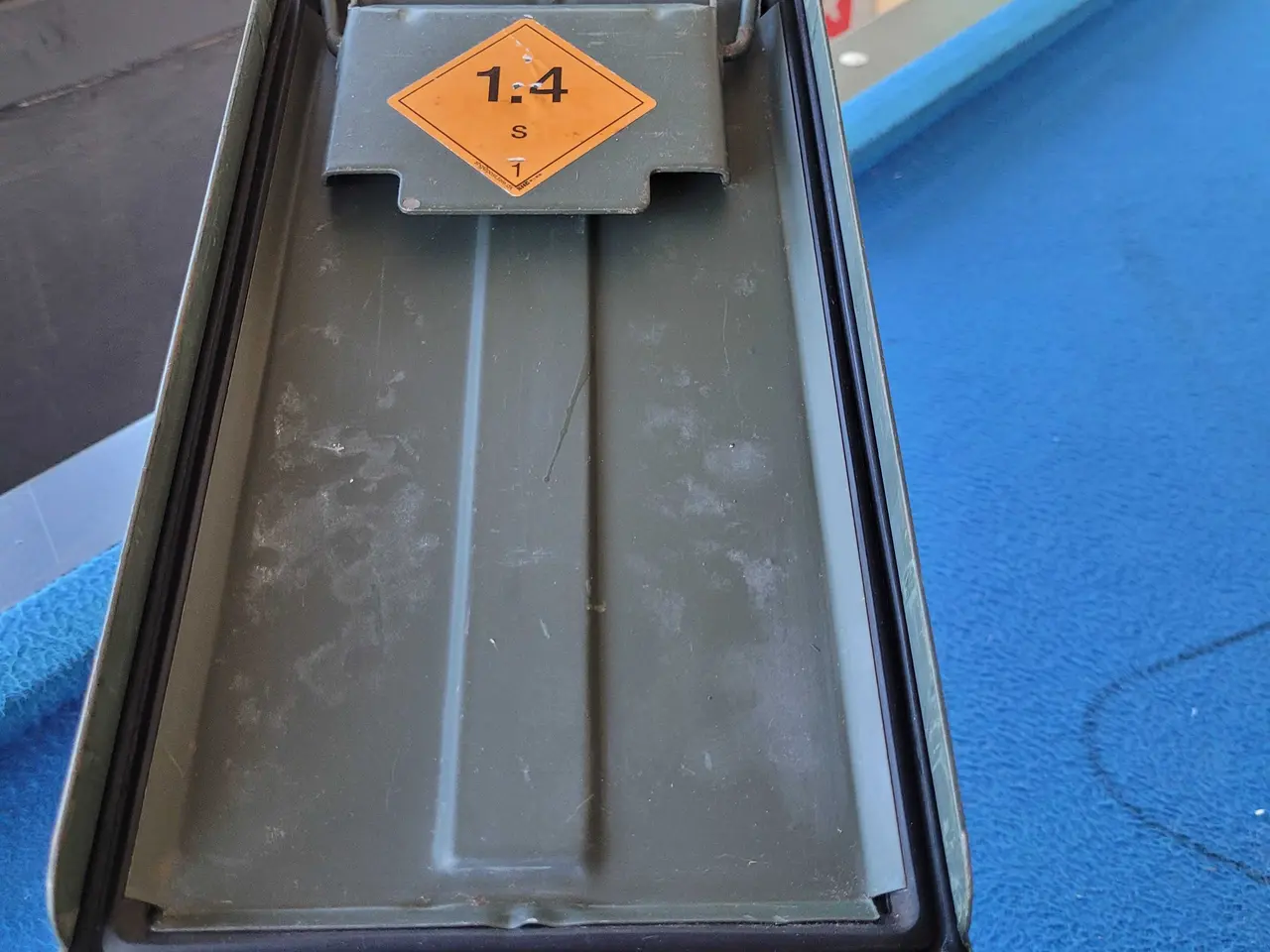 Billede 5 - Gammel  militær ammunitions kasse 