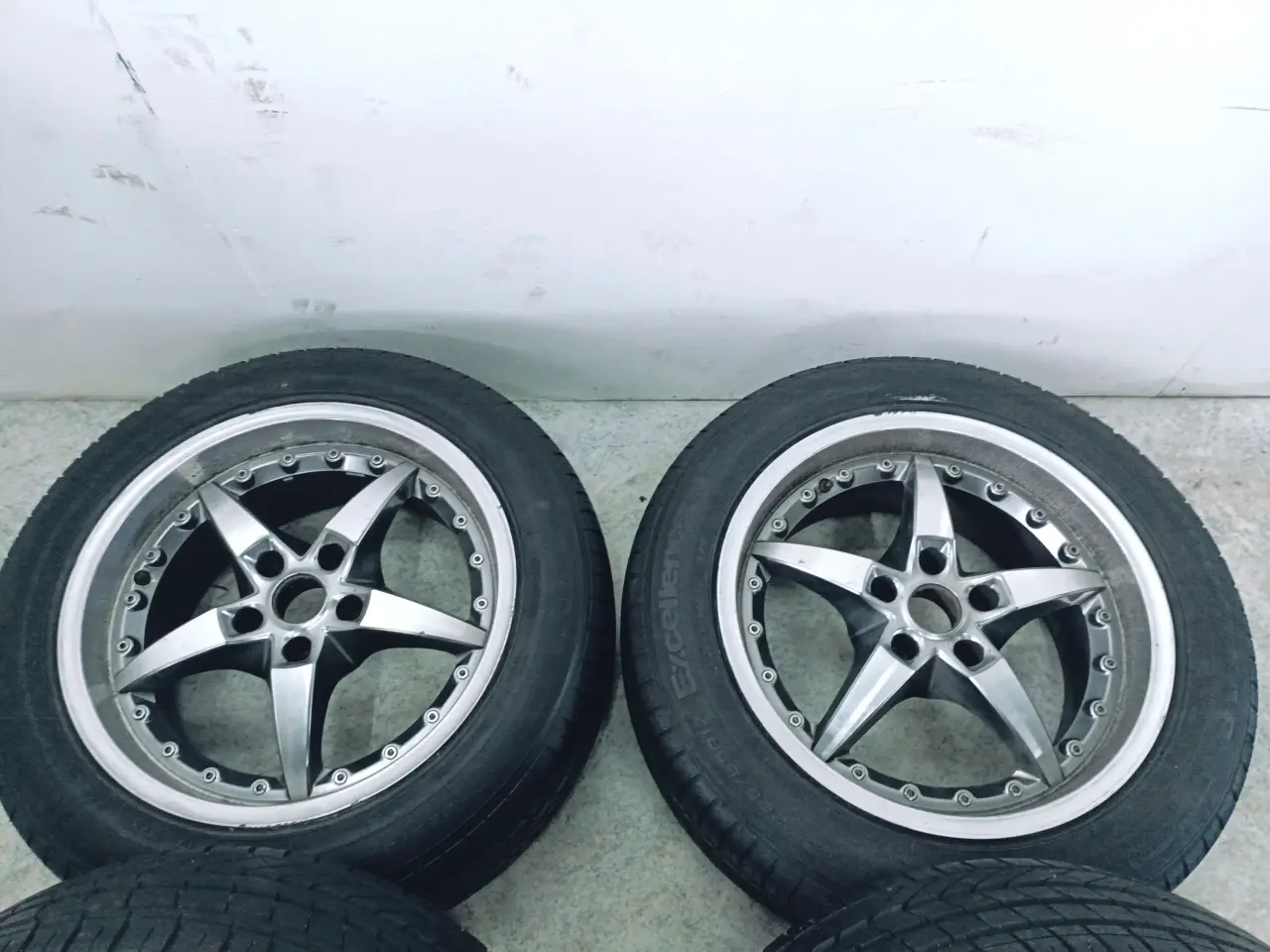 Billede 4 - 5x114,3 17" ET30 nav 70ø Racing sommersæt