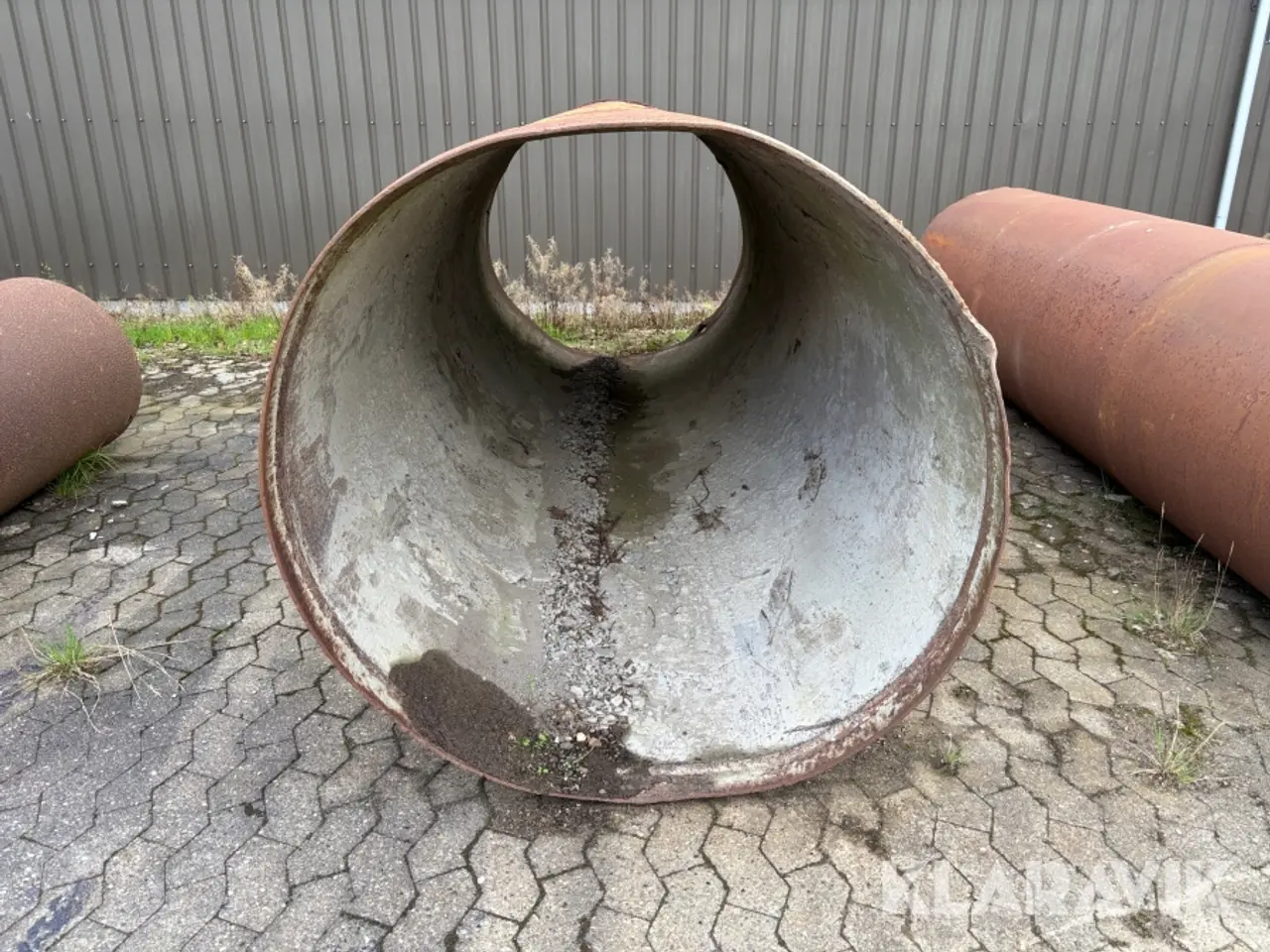 Billede 2 - Casing jern rør 3400x1260mm 1 styk