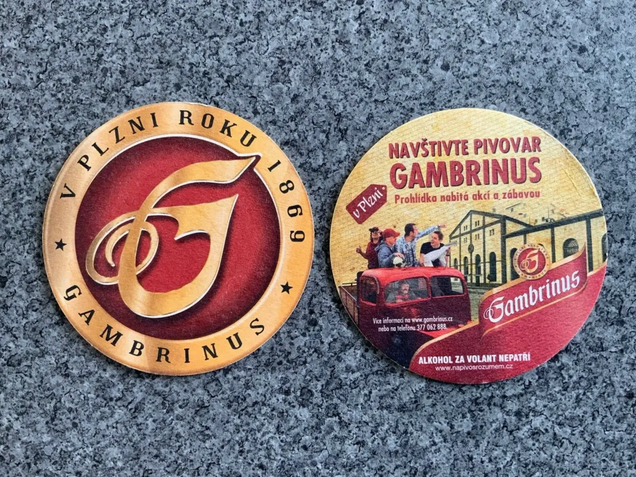 Billede 1 - Ølbrikker Gambrinus