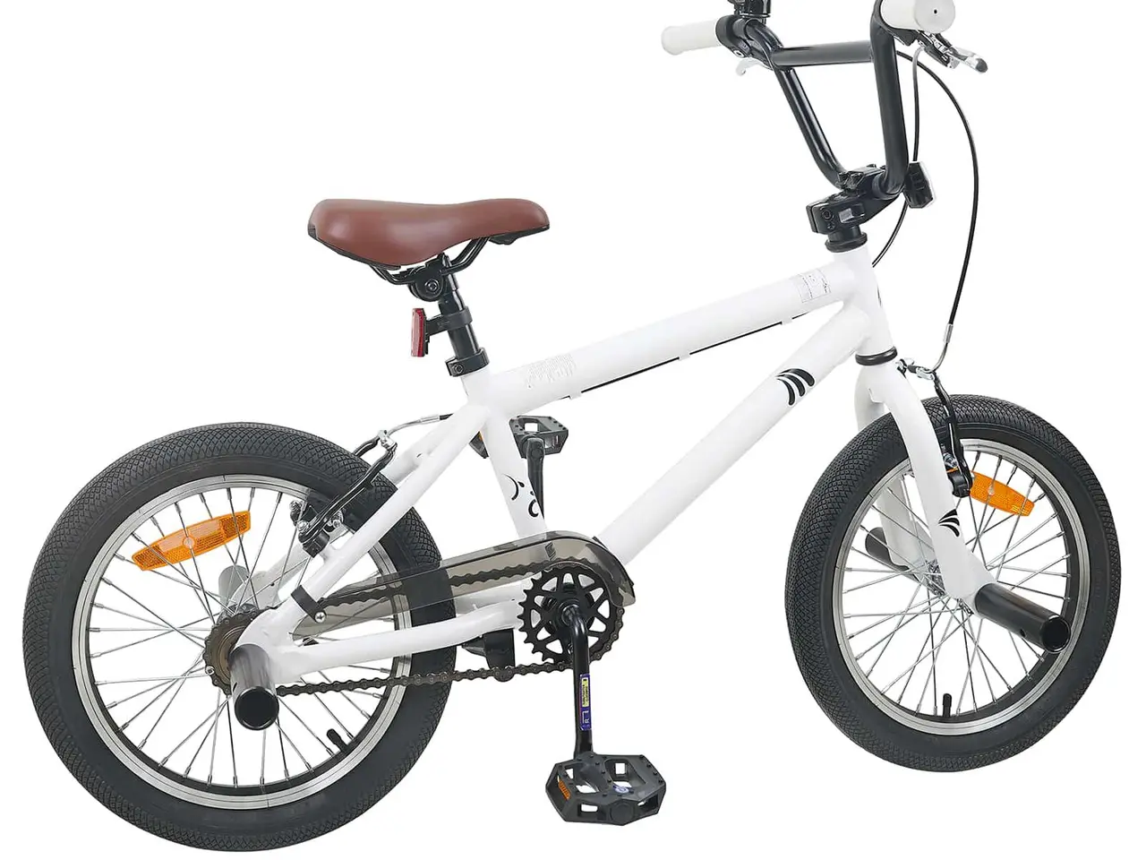 Billede 3 - BMX Cykel 18 tommer til 7-10 år gamle Hvid