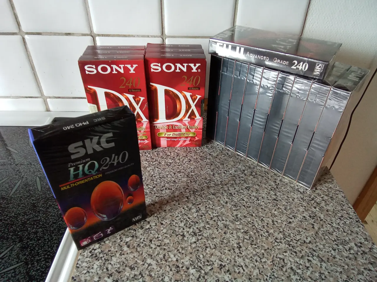 Billede 1 - Retro nye vhs bånd