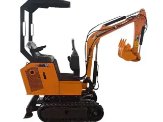 Rihno Minigraver 850 kg - drejelig arm 