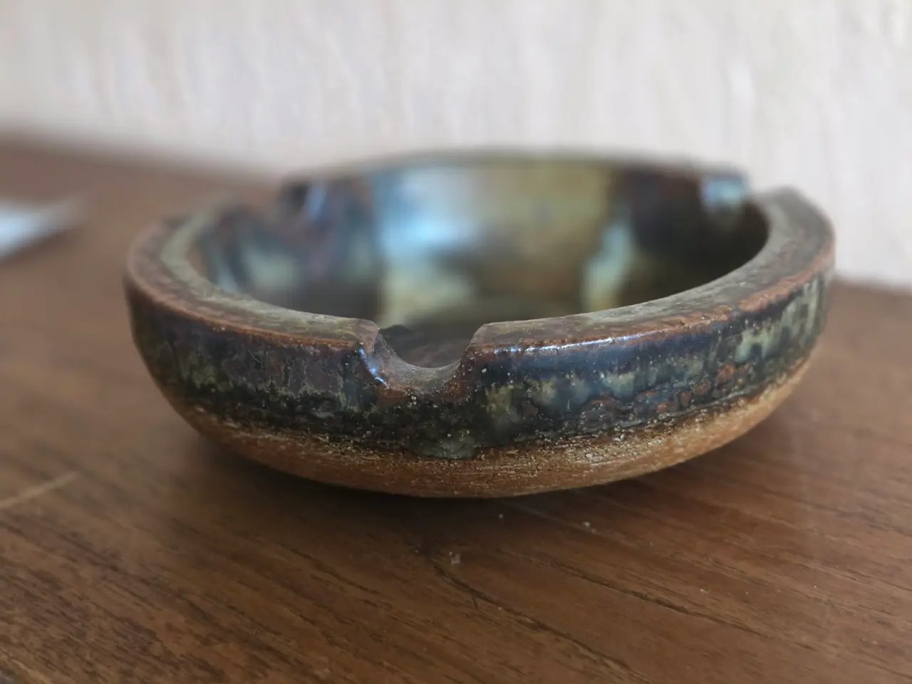 Billede 3 - Axella design keramik askebæger – Brun glasur 19cm