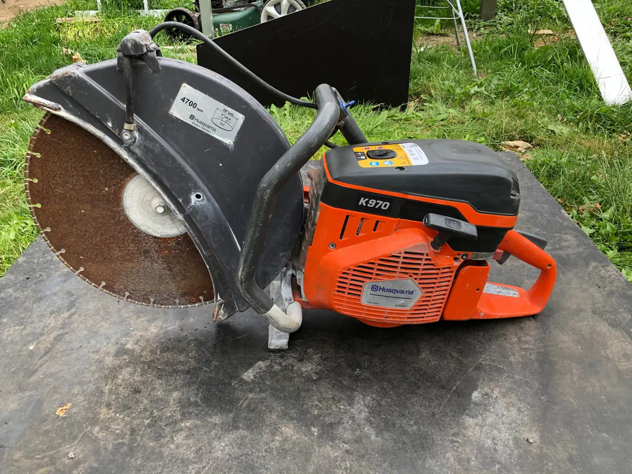 Billede 1 - Husqvarna K970 benzindrevet kapsav 400 mm