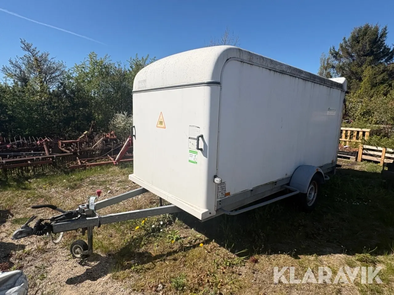 Billede 1 - Lukket trailer Brenderup C05