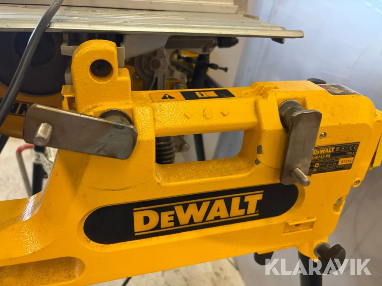 Billede 4 - Rundsav Dewalt DW743-DK