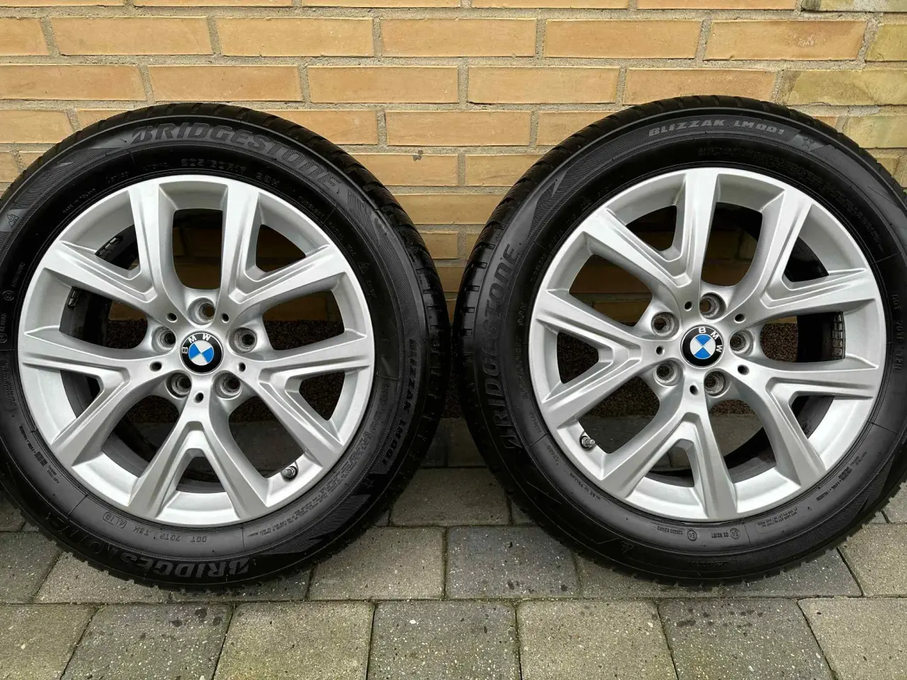 Billede 3 - 17” Originale Bmw/Vw vinterfælge 5x112 med tpms