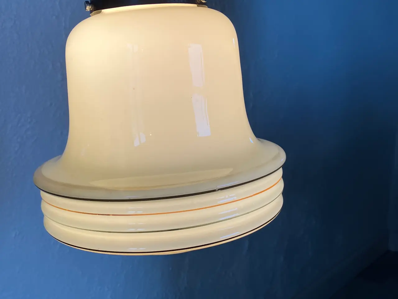 Billede 1 - Art Deco glaspendel
