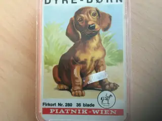 Kortspil med Dyre-børn