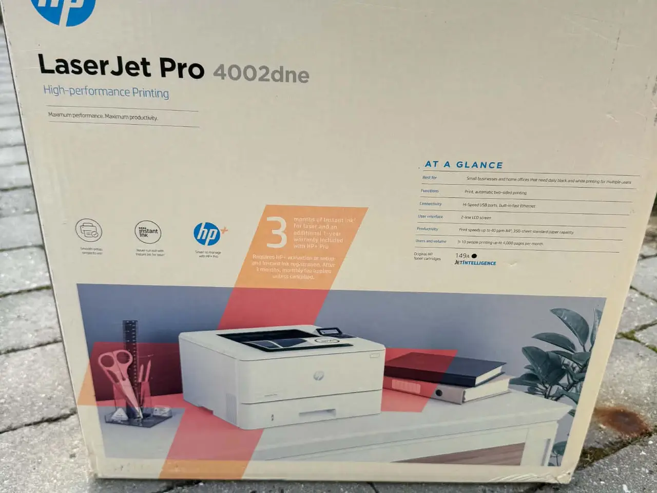Billede 1 - HP LaserJet Pro 4002dne laserprinter