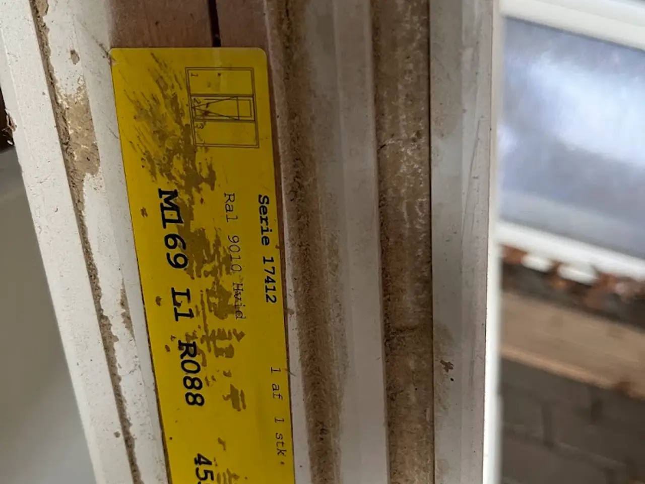 Billede 2 - Kpk træ vindue - farve Ral 9010 hvid