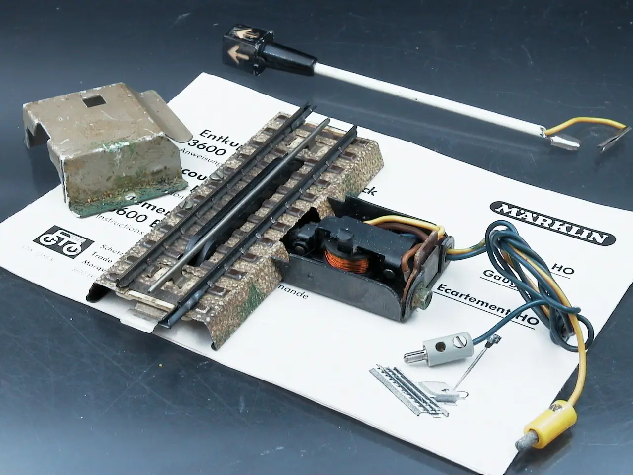 Billede 5 - Märklin Vintage afkoblingsskinne