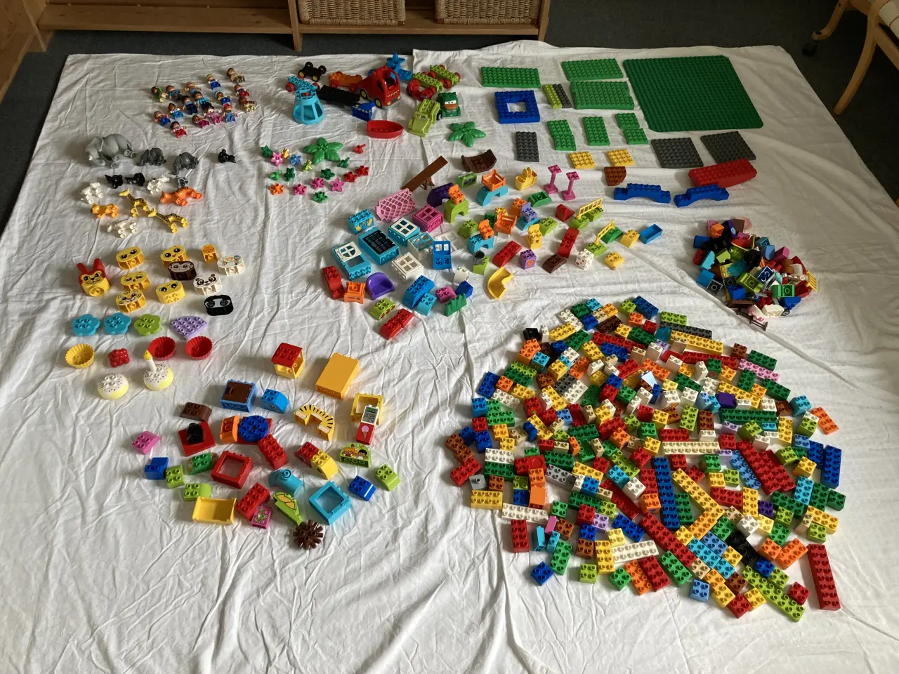 Billede 1 - Lego Duplo i transportkasse