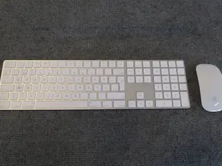 Apple Trådløs Keyboard A1843 & Tådløs mus A1296