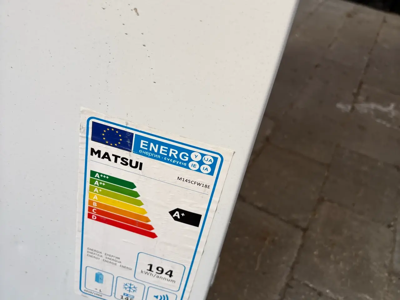 Billede 2 - Matsui fryser 145 l