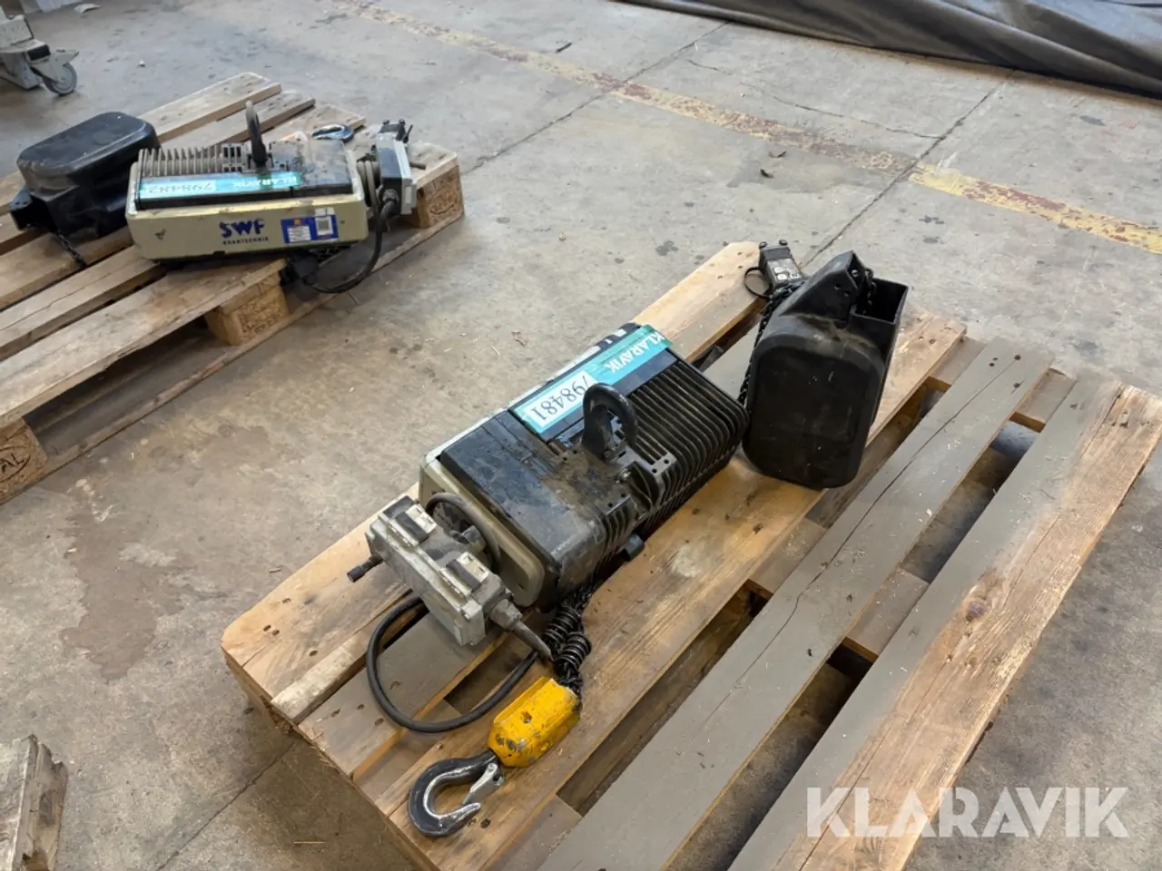 Billede 3 - Elektrisk kædetalje / kædehejs SWF Krantechnik SKB08022060HX4005