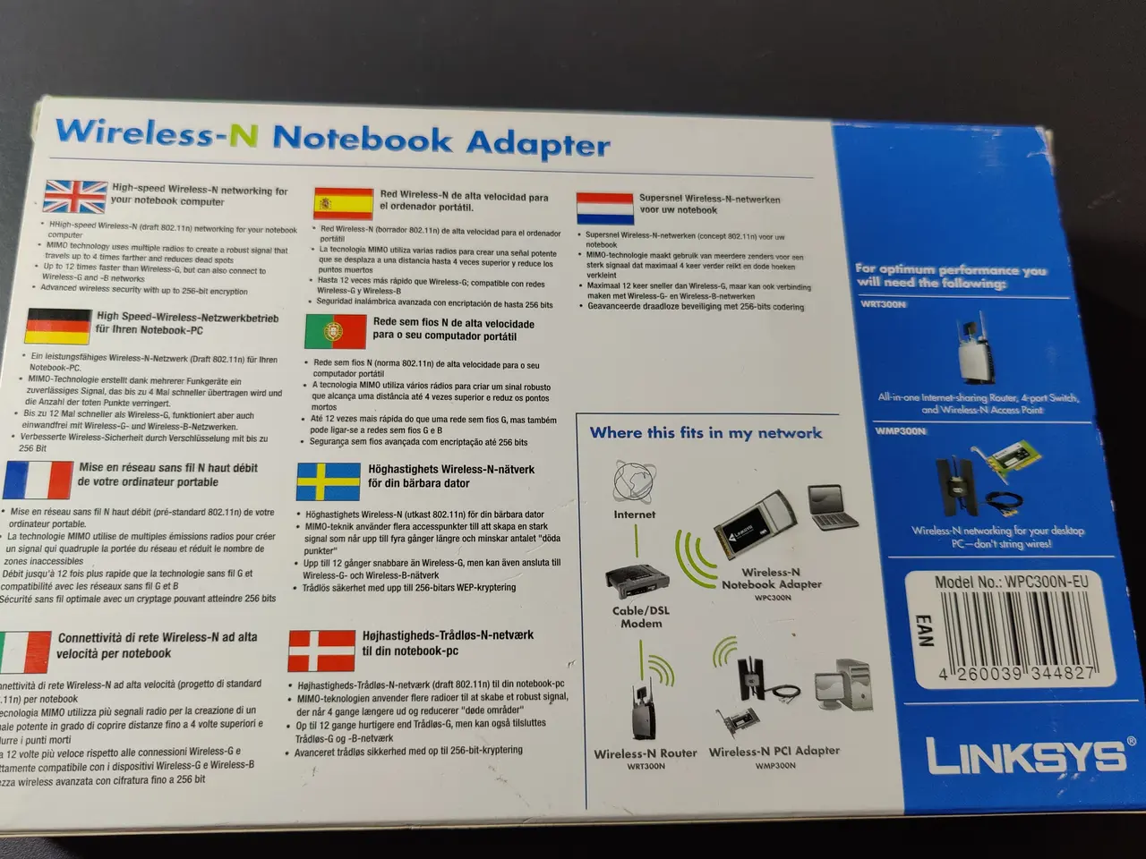 Billede 2 - Linksys Wireless-N Notebook Adapter