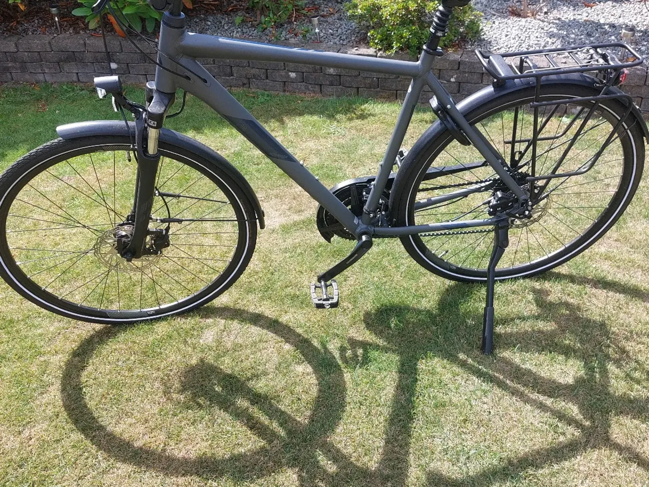 Billede 1 - Flot Morrison T3 herre cykel med 27 gear skivebre