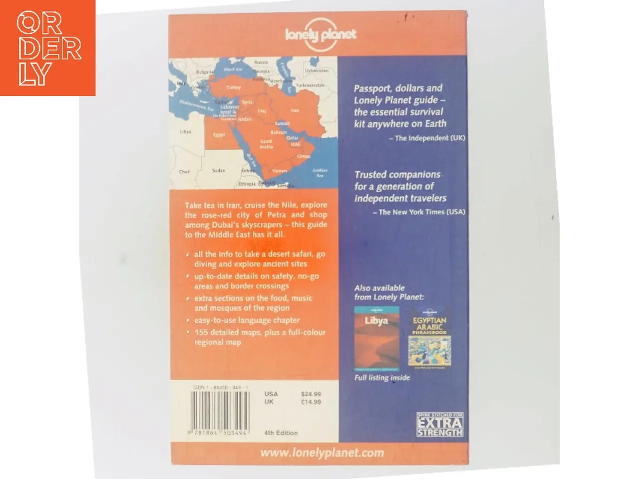 Billede 3 - Middle East af Lonely Planet (Bog)