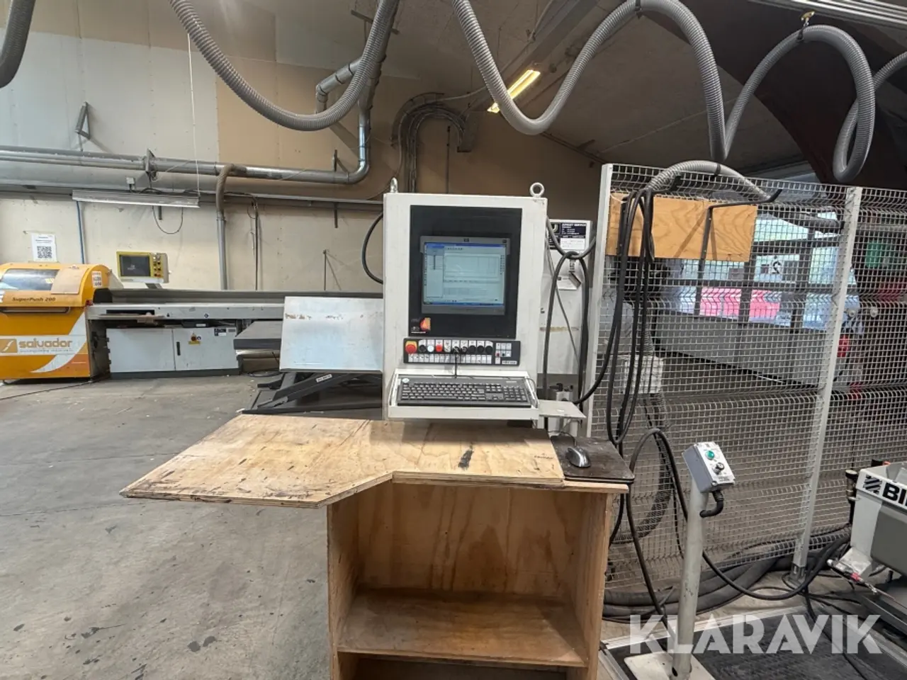 Billede 6 - CNC-fræse-/boremaskine Biesse Rover A 3.30 Inkl . Becker Vakuumpumpe