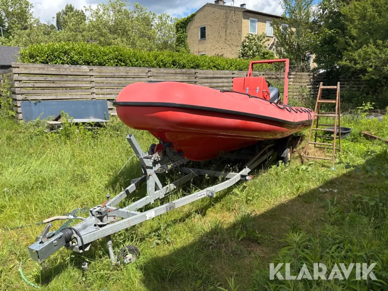 Billede 1 - RIB-båd med Brenderup bådtrailer