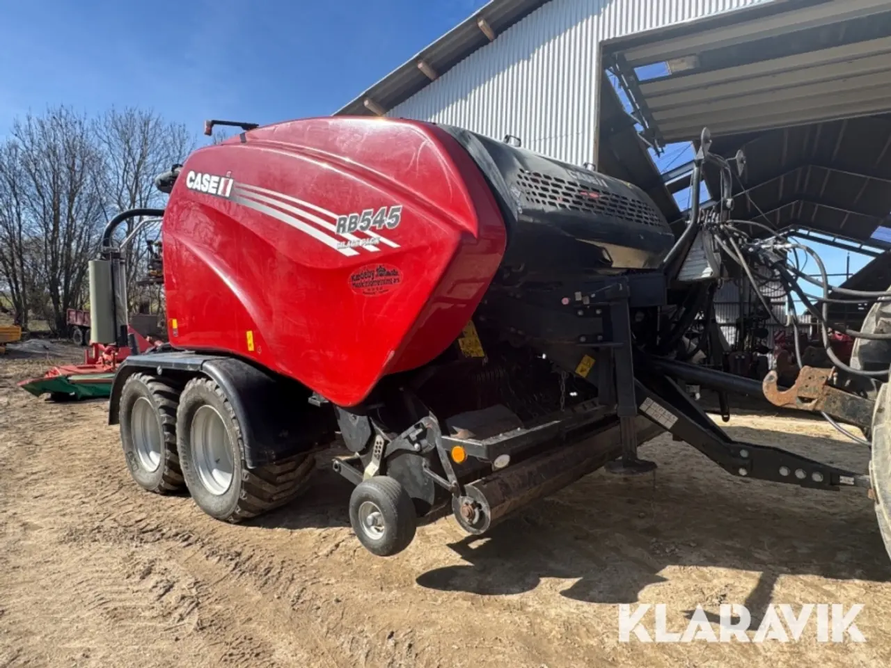 Billede 2 - Ballepresser Case RB 545 Silage Pack