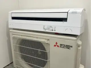 Inkl. Montage Mitsubishi Varmepumpe