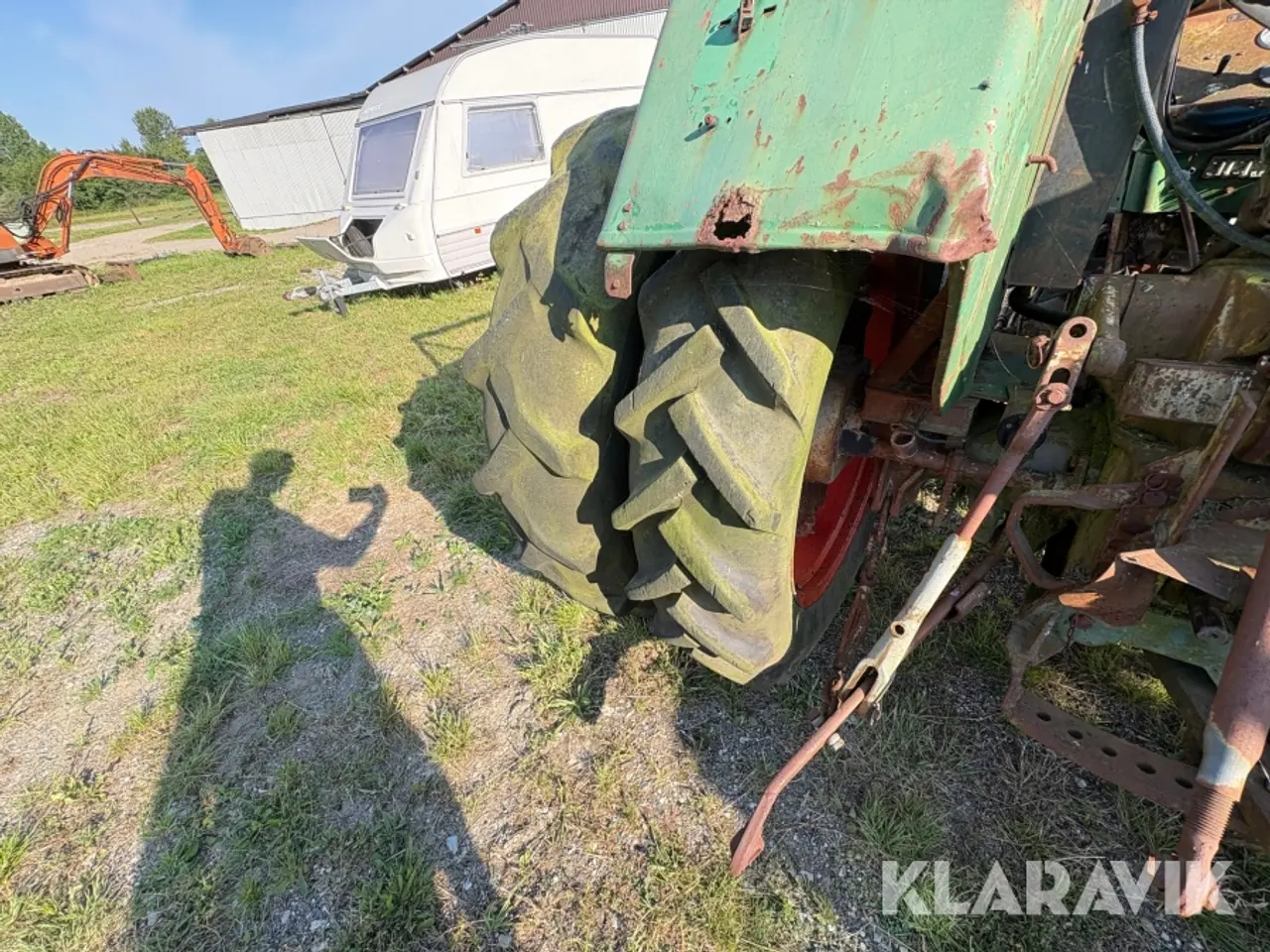Billede 8 - Veterantraktor Deutz D500G Tvillinghjul og frontlæsser