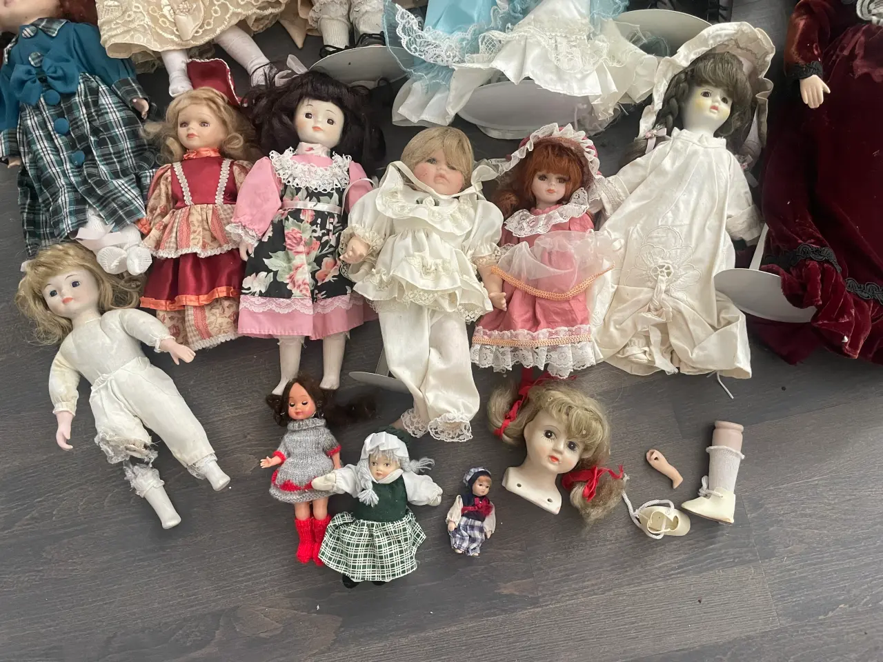 Billede 4 - porcelæns dukker - fantastiske til jule engle