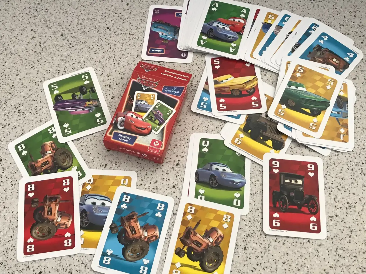 Billede 4 - Lynet (Lightning) MCQueen kort spil