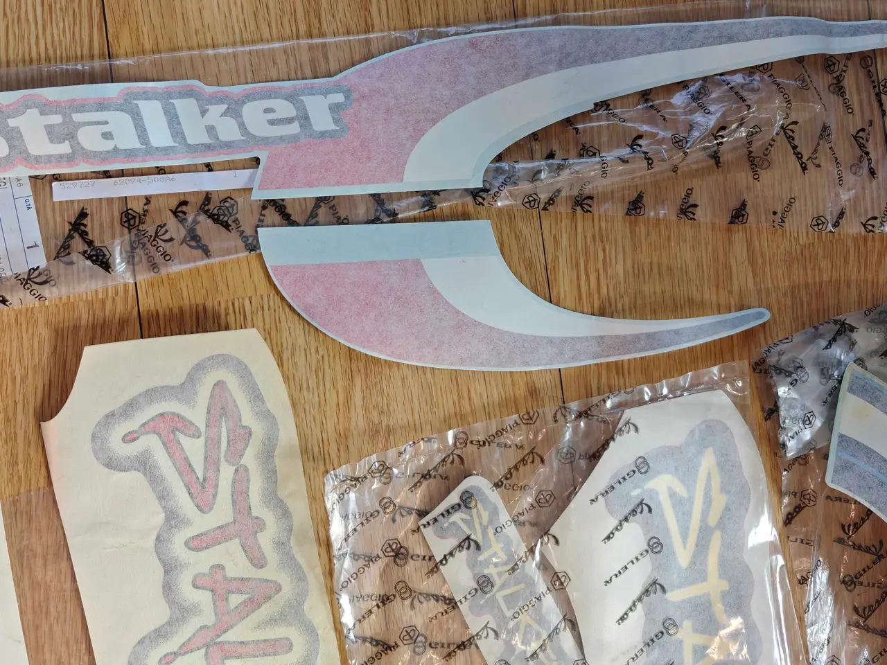 Billede 6 - Gilera Stalker. 17 Nye Originale Stafferinger
